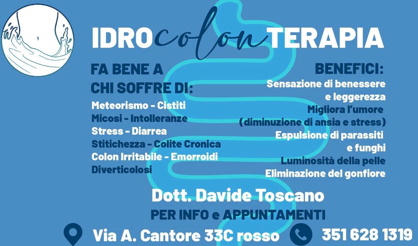 Benefici idrocolonterapia